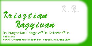 krisztian nagyivan business card